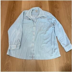Light Blue Vintage LL Bean Corduroy Shirt sz XL